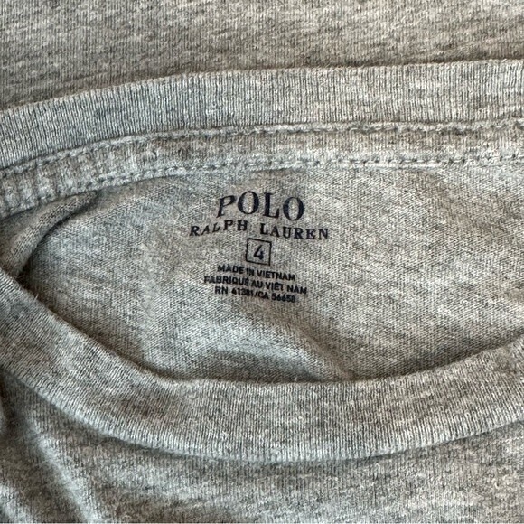 Polo Ralph Lauren Boy’s Bundle, Old Navy and Carters shirts, Size 4/5, Gray Blue - Picture 5 of 13